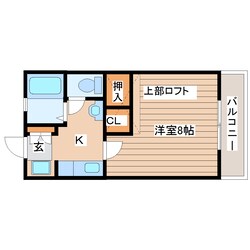 サンハイツの物件間取画像